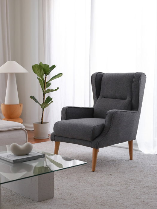 Atelier Del Sofa Klam - Fume Silla Alada Atelier Del Sofa Klam - Fume Silla Alada